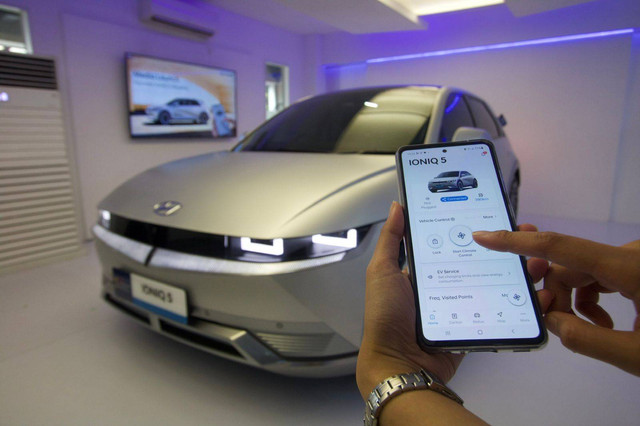 Fitur Bluelink Hyundai IONIQ 5. dok. HMID