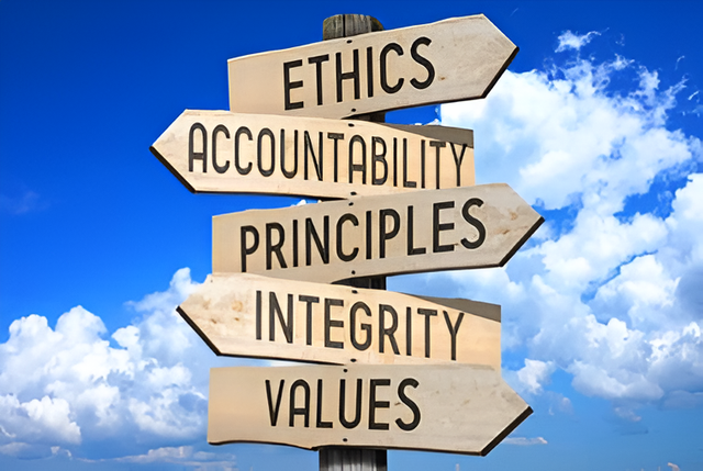 https://www.shutterstock.com/image-photo/wooden-signpost-code-ethics-concept-accountability-537942472