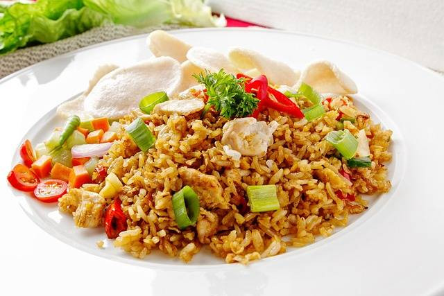 Ilustrasi manfaat nasi goreng bagi kesehatan tubuh. Sumber foto : Pixabay @Rierosa222