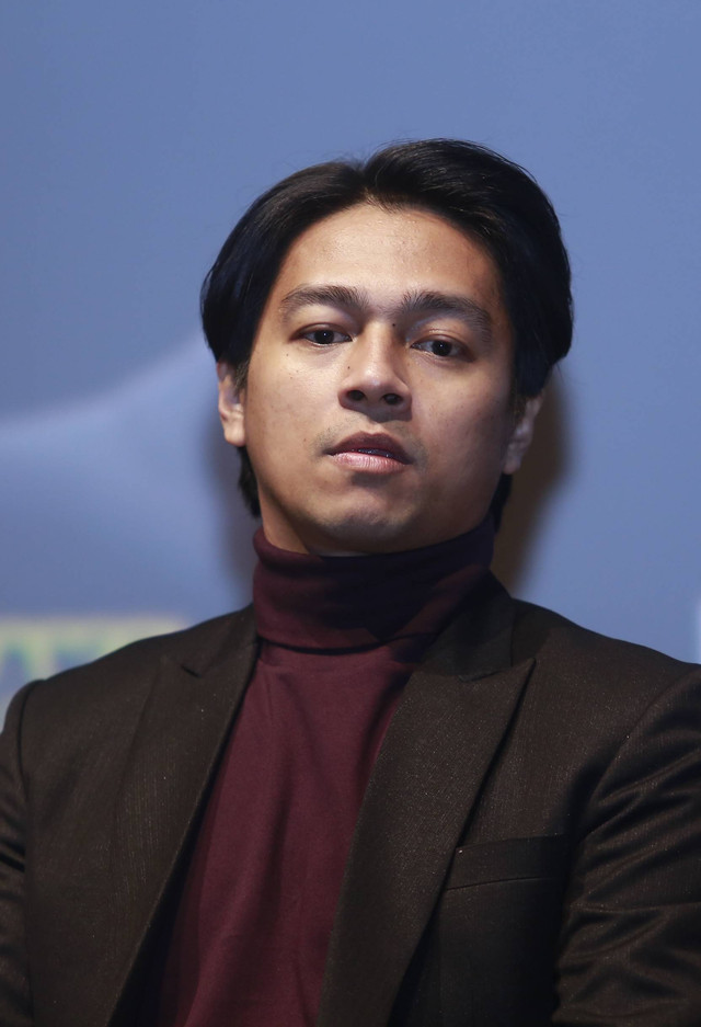 Deva Mahenra saat konferensi pers film Kisah Tanah Jawa, di Epicentrum, Kuningan, Jakarta, Rabu (13/9/2023). Foto: Dok. Agus Apriyanto