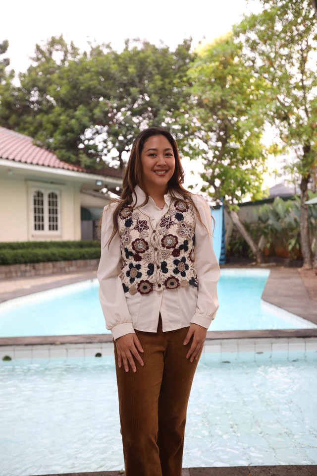 Petualangan Sherina 2, Sherina Munaf saat berkunjung ke kantor kumparan pada Rabu (14/9/2023). Foto: Fitra Andrianto/kumparan