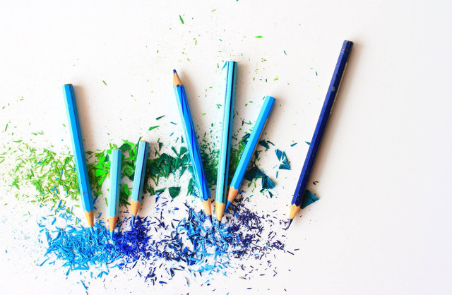 Ilustrasi Jenis Pensil Warna. Sumber: pexels.com/pixabay