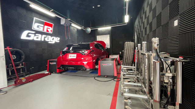 GR Garage Toyota di kawasan PIK 2, Jakarta Utara. Foto: Aditya Pratama Niagara/kumparan