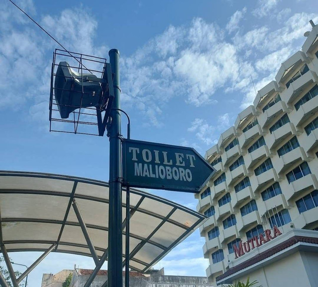 Papan petunjuk toilet Malioboro. Foto: Pemkot Jogja