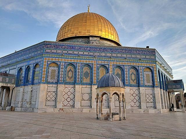 /Ilustrasi gambar Baitul Maqdis (Masjid Al-Aqsha) Sumber gambar; pixabay