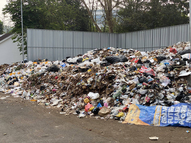 Tempat Pembuangan Sampah di Kota Malang (foto: Dokumentasi Pribadi)