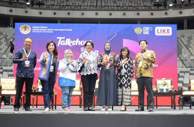 Pada Festival Lingkungan, Iklim, Kehutanan, dan Energi Baru Terbarukan (LIKE) yang digelar KLHK, Le Minerale mendukung kolaborasi banyak pihak untuk mewujudkan ekonomi sirkular. Foto: dok. Istimewa