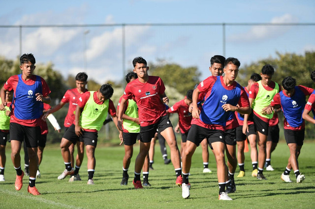Timnas Indonesia U-17 sudah mulai berlatih di Jerman untuk persiapan Piala Dunia U-17 2023. Foto: Dok. PSSI