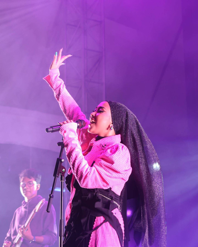 Penyanyi Jinan Laetitia. Foto: Instagram/@jinanlaetitia