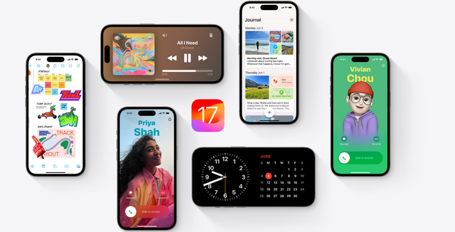 Ilustrasi apa yang baru di iOS 17. Foto: Apple