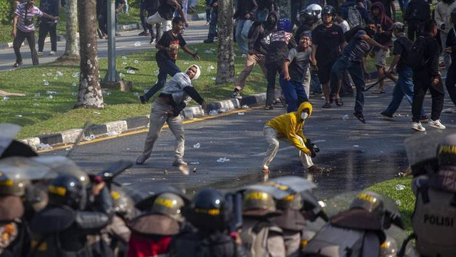 Konflik Pulau Rempang. Sumber Foto: Twitter @m_nurfatoni