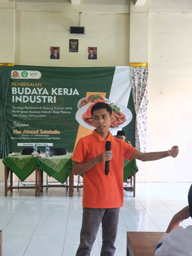 Salafudin owner Kepiting Kompromi. dok/tda