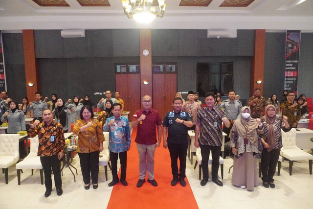 Kanwil Kumham Jateng-Biro Keuangan Gelar Pembinaan Pengelolaan Keuangan