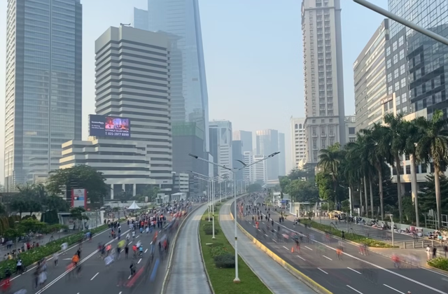 Ilustrasi Caption Hari Bebas Kendaraan Bermotor. Sumber: Unsplash/Gema Saputera