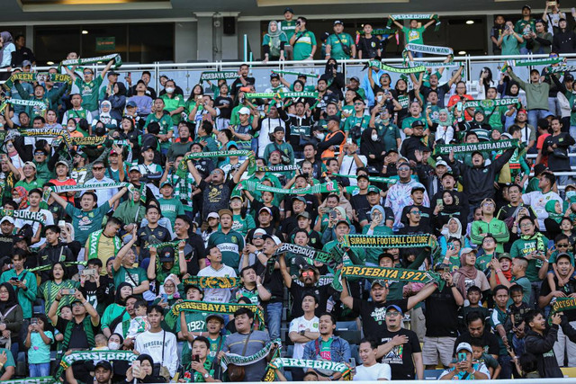 Suporter Persebaya Surabaya, Bonek. Foto: Persebaya