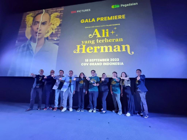 PT Pegadaian meluncurkan web series bergenre komedi dengan judul Ali yang Terheran Herman pada Senin (18/9). Foto: dok. Pegadaian