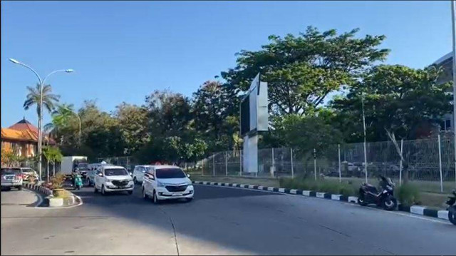Uji coba penyesuaian aus lalu lintas di akhir pekan di Bandara Ngurah Rai, Bali - IST