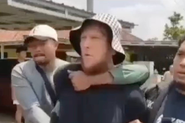 Arthur L. Welohr, WN AS yang bunuh warga Banjar mertuanya. Foto: Dok. Istimewa