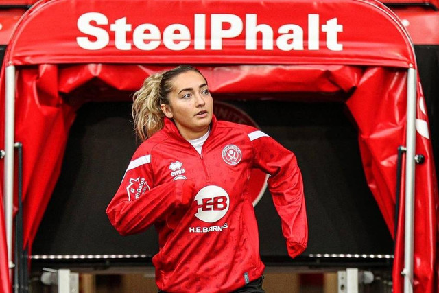 Maddy Cusack, pemain Sheffield United Women. Foto: Instagram/@maddycusackkk