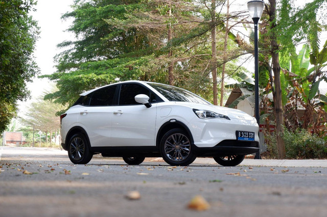 Mobil listrik Neta V. Foto: Aditya Pratama Niagara/kumparan