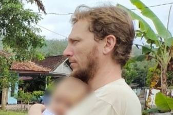 Arthur Leigh Welohr pembunuh mertua di Kota Banjar, Jawa Barat. Foto: Dok. Istimewa
