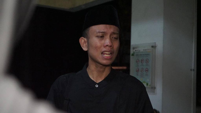 Aria Shandy, teman sekelas mahasiswi UMY yang menjadi korban bunuh diri. Foto: Arif UT/Pandangan Jogja