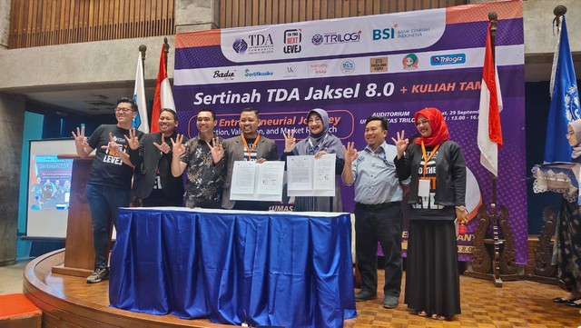 Terima Tongkat Estafet Kepengurusan, TDA Jaksel Gelar Serah Terima Amanah