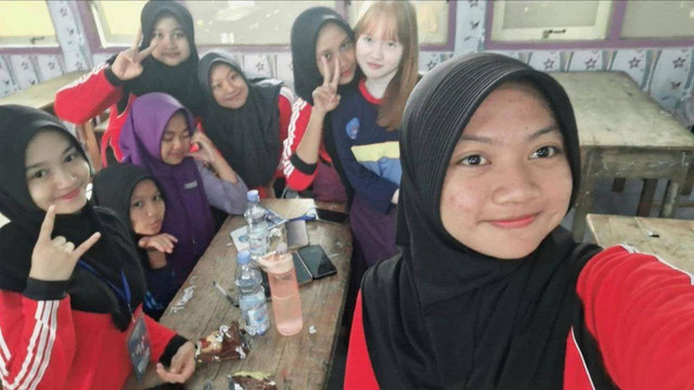 Linda dan teman-temannya (Sumber : Gendis, Rabu 15/02/2023)