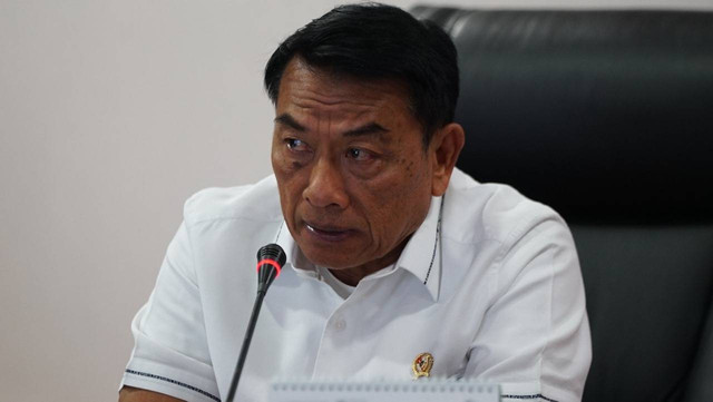 Kepala Staf Kepresidenan, Dr. Moeldoko dalam Rapat Koordinasi Perencanaan Pengadaan dan Pendanaan Alutsista Strategis (KFX/IFX) Dalam Konteks Kerja sama Indonesia dan Korea Selatan, Senin (2/10) Foto: Dok. Kantor Staf Presiden