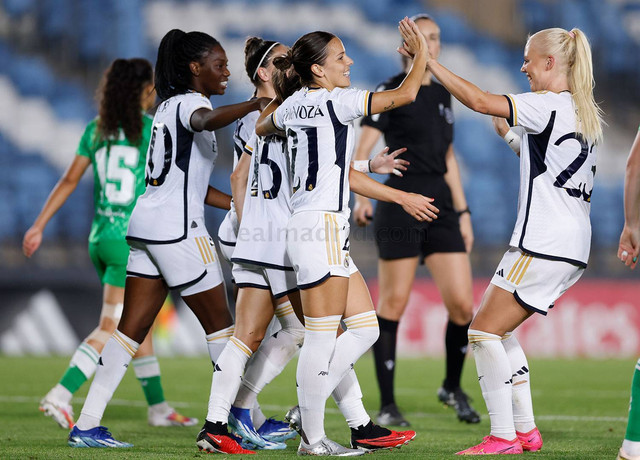 Pemain Real Madrid saat menghadapi pemain dari Real Betis dengan hasil 5-1. Foto: Dok. realmadrid.com