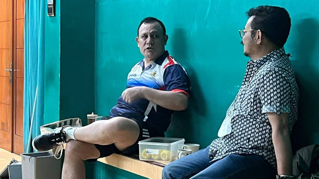 Pertemuan Firli Bahuri dan Syahrul Yasin Limpo diduga di sebuah GOR badminton. Foto: Dok. Istimewa