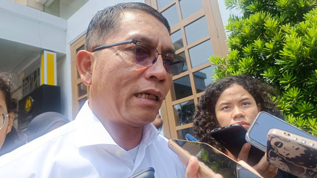 Sekretaris Jenderal (Sekjen) Kementerian ESDM Dadan Kusdiana saat ditemui di Gedung Kementerian ESDM, Jumat (6/10/2023). Foto: Ghinaa Rahmatika/kumparan