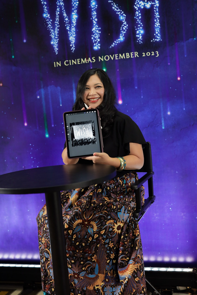 Griselda Sastrawinata, Associate Production Designer di film Walt Disney Animation Studios, Wish. Foto: Disney
