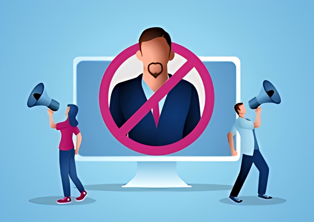 Ilustrasi Hindari Ujaran Kebencian. Sumber: https://www.shutterstock.com/image-vector/concept-vector-illustration-protest-against-politicians-2215912887