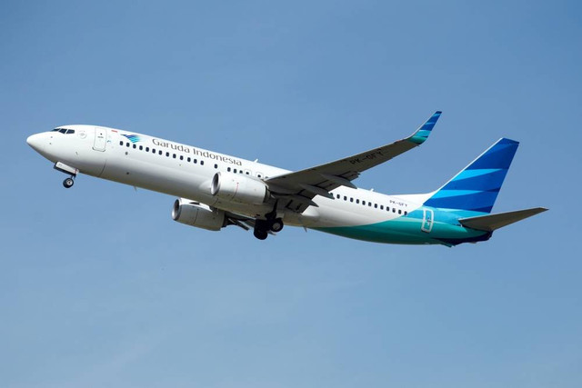 Garuda Boeing 737-800NG. Foto: Shutterstock
