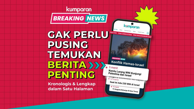 Ilustrasi fitur kumparan Breaking News. Foto: kumparan