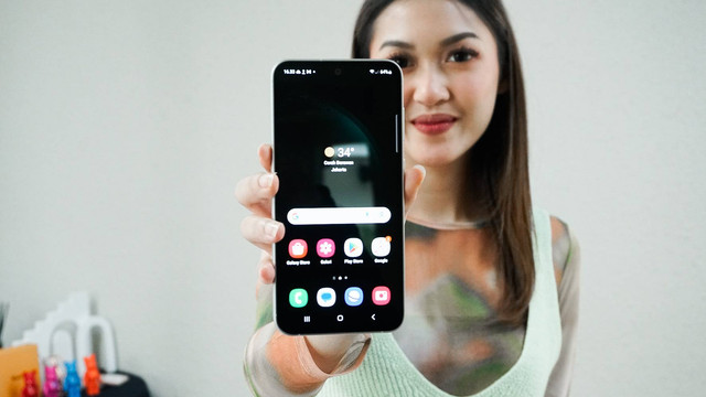 Samsung Galaxy S23 FE. Foto: Kevin S. Kurnianto/kumparan