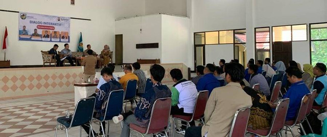 Dialog Interaktif yang digelar di Gedung Pramuka, Jalan Ahmad Yani II. Foto: Fajar Bahari/Hi!Pontianak