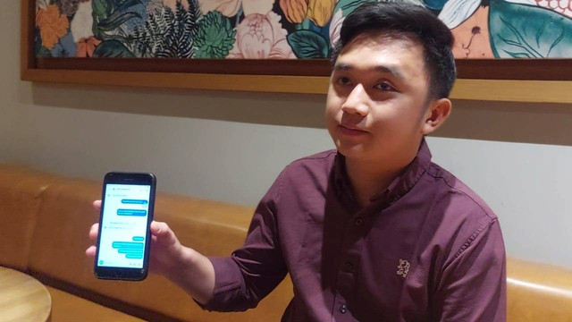 Randy Saat Membantah Isu Perselingkuhannya. Foto: Dok. Randy