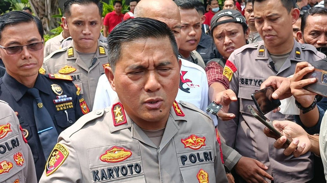 Kapolda Metro Jaya Irjen Pol Karyoto di Mapolda Metro pada Rabu (11/10/2023). Foto: Thomas Bosco/kumparan