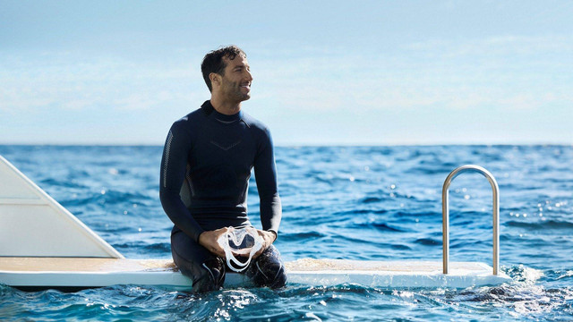 Legenda F1 Daniel Ricciardo dalam kampanye terbaru Tourism Western Australia, bertajuk "Drive The Dream". Foto: Tourism Western Australia