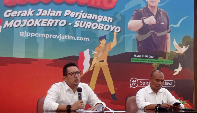 Vakum 3 Tahun, Gerak Jalan Perjuangan Mojokerto-Surabaya Kembali Digelar