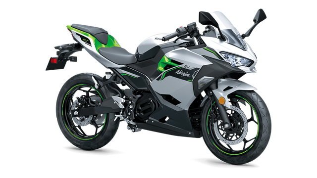 Motor listrik pertama Kawasaki, Ninja e-1 dan Z e-1 debut global. Foto: dok. Kawasaki