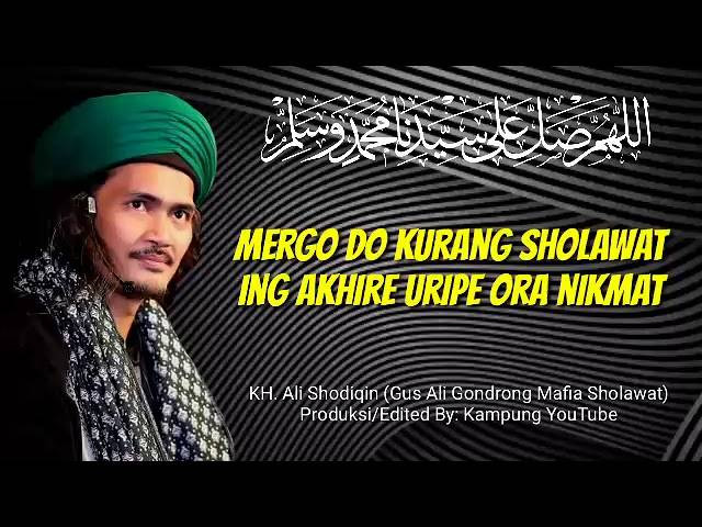 KH. Ali Shodiqin. Foto: Kampung Youtube