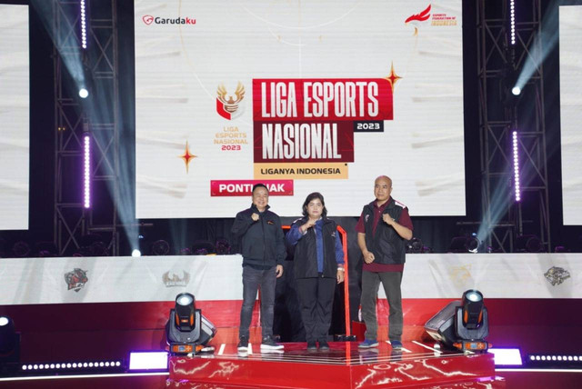 Pembukaan Liga 1 eSport Nasional 2023 di Pontianak. Foto: Fajar Bahari/Hi!Pontianak