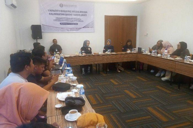 Bank Indonesia Gelar Capacity Building Media Massa Kalbar. Foto: Yulia Ramadhiyanti