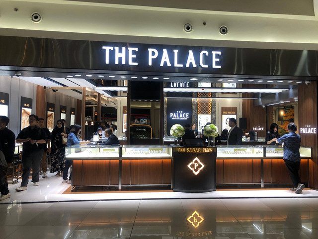 Gerai The Palace di Supermal Karawaci usung konsep baru. Foto: Nada Saffana/kumparan.