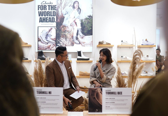 Clarks perkenalkan kokeksi dan brand ambassador terbaru. Foto: Dok. Clarks Indonesia