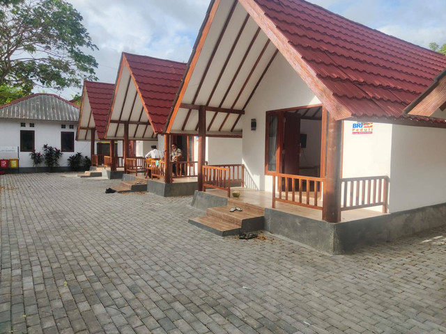 Homestay bantuan BRI di Kuta Lombok.