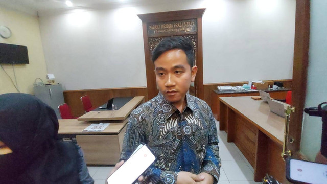 Wali Kota Solo Gibran Rakabuming Raka di Balai Kota Solo, Rabu (18/10). Foto: kumparan